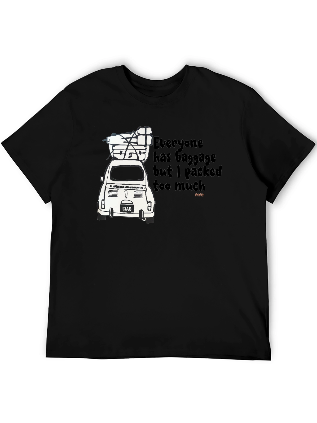 Baggage Car T-Shirt - Quirky Funny Travel Tee
