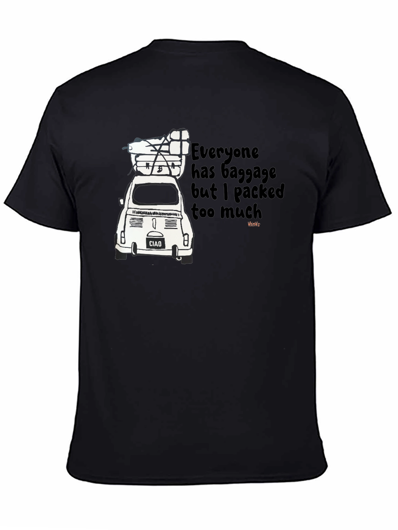 Baggage Car T-Shirt - Quirky Funny Travel Tee