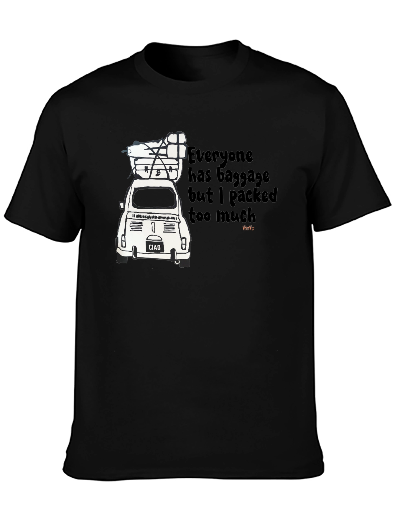 Baggage Car T-Shirt - Quirky Funny Travel Tee