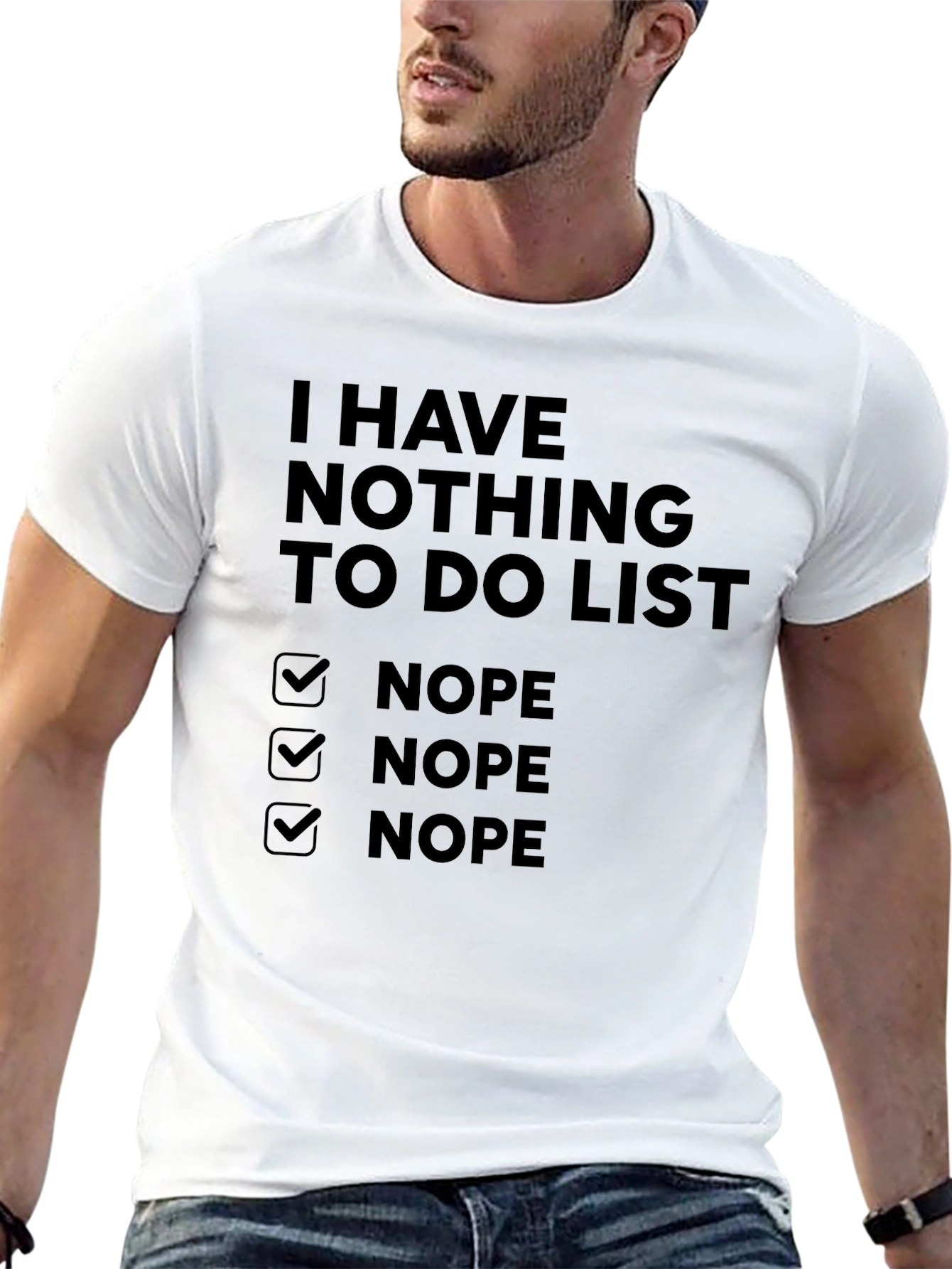 Nothing to Do List Graphic Tee