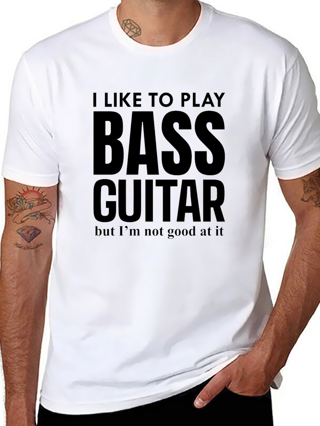 Funny Bass Guitar Player T-Shirt