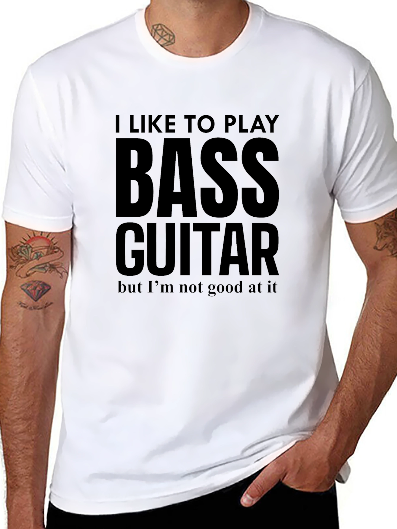 Funny Bass Guitar Player T-Shirt
