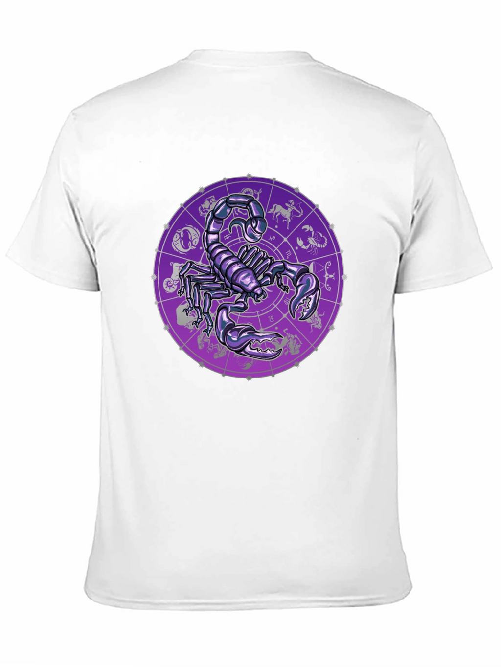 Scorpio Zodiac Graphic Tee - Black