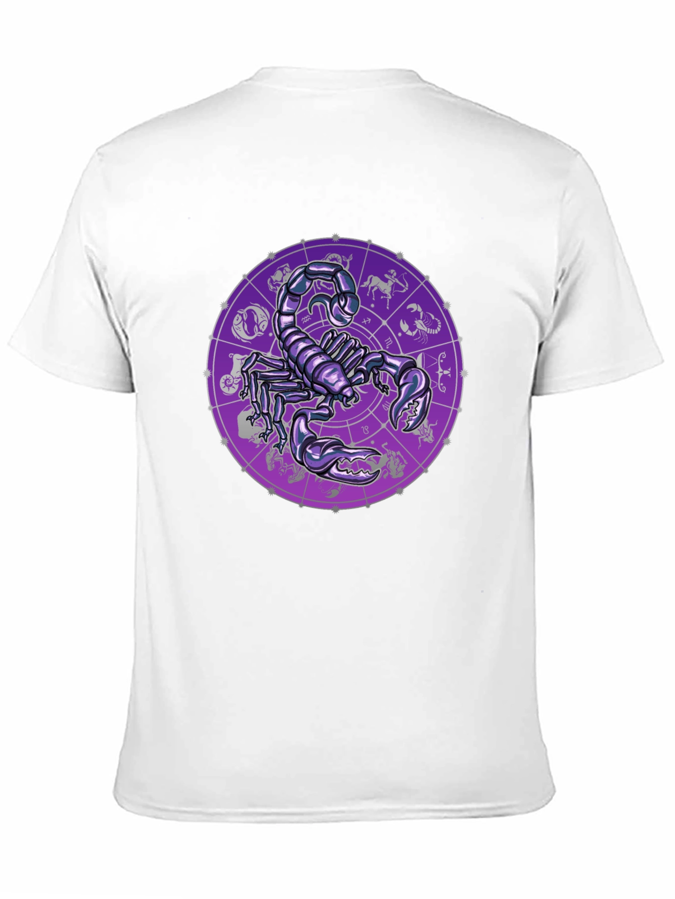 Scorpio Zodiac Graphic Tee - Black