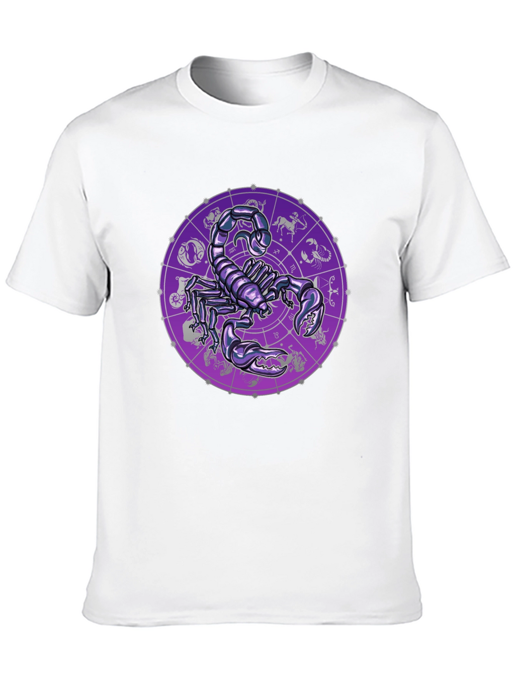 Scorpio Zodiac Graphic Tee - Black