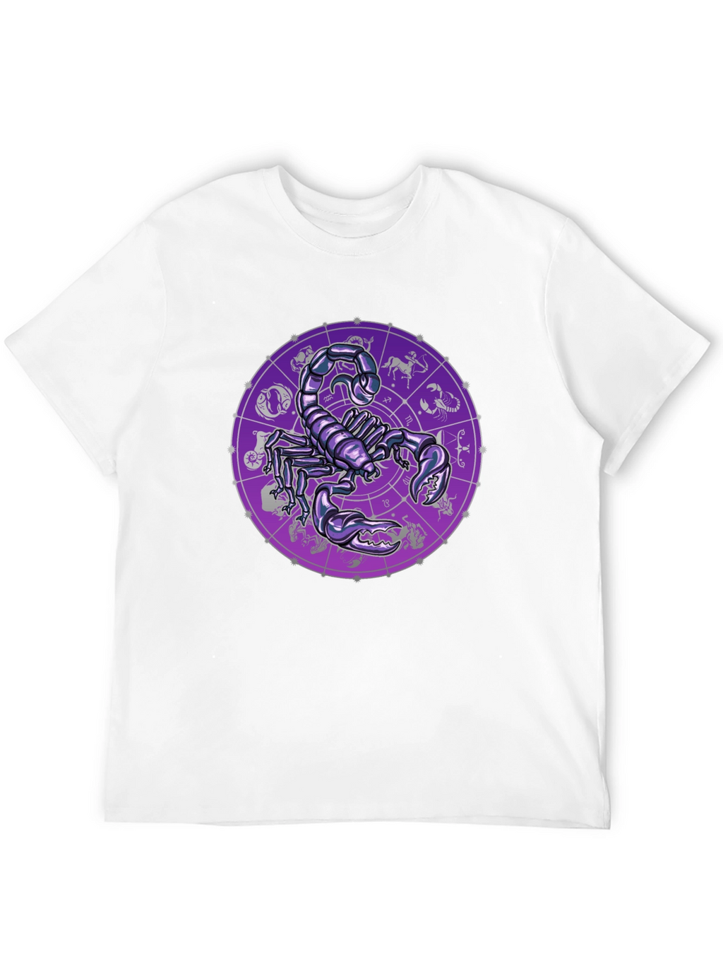 Scorpio Zodiac Graphic Tee - Black