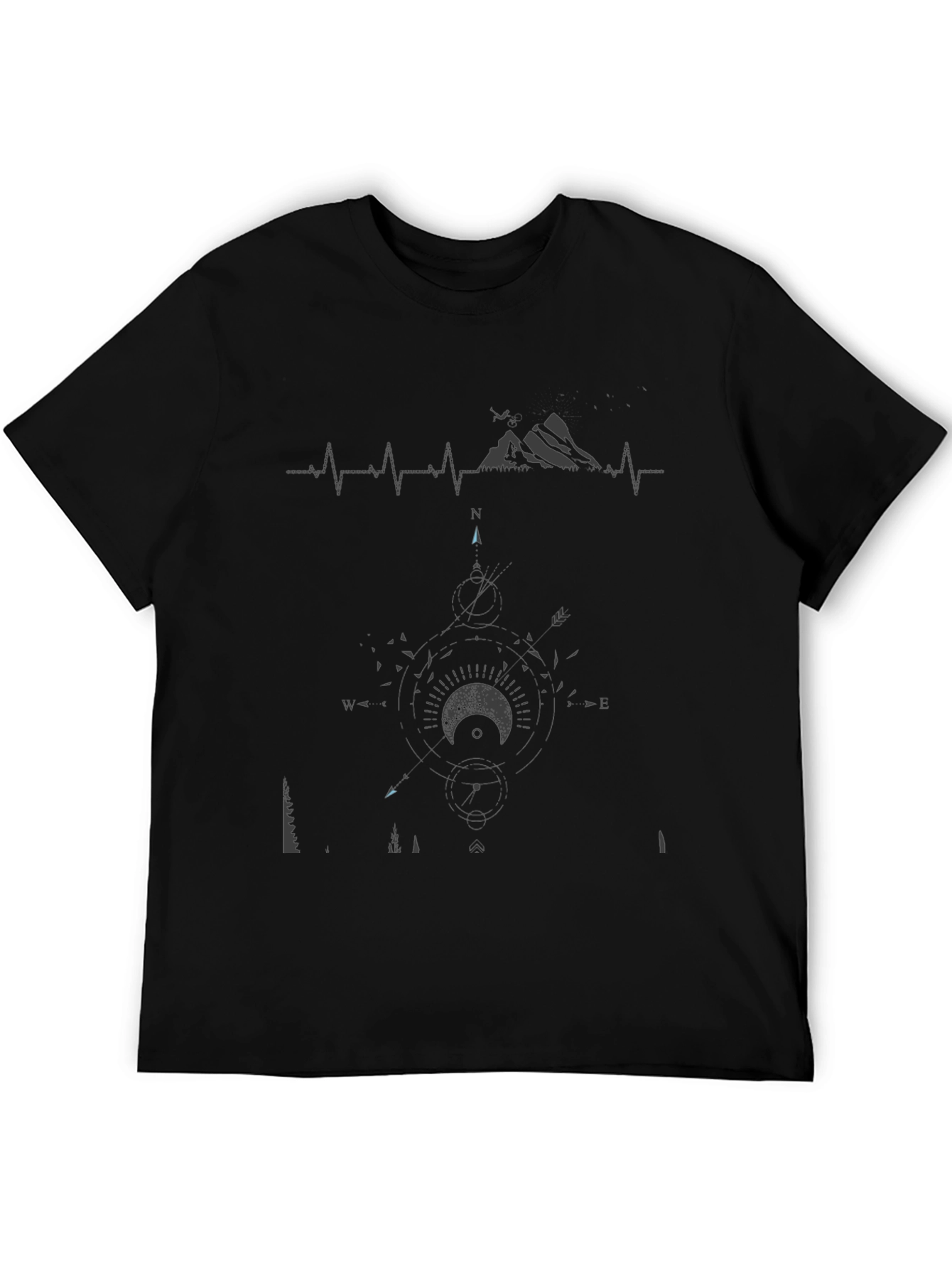 Mountain Heartbeat Graphic Tee - Adventure Ready