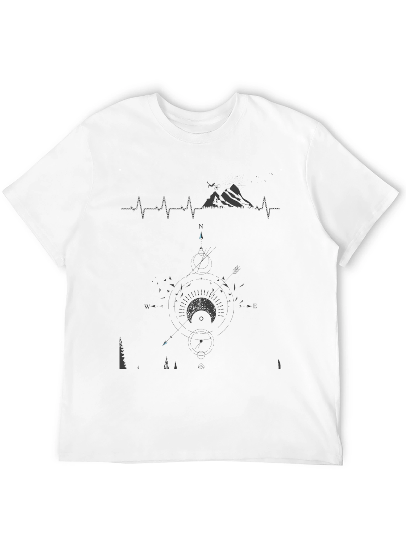 Mountain Heartbeat Graphic Tee - Adventure Ready