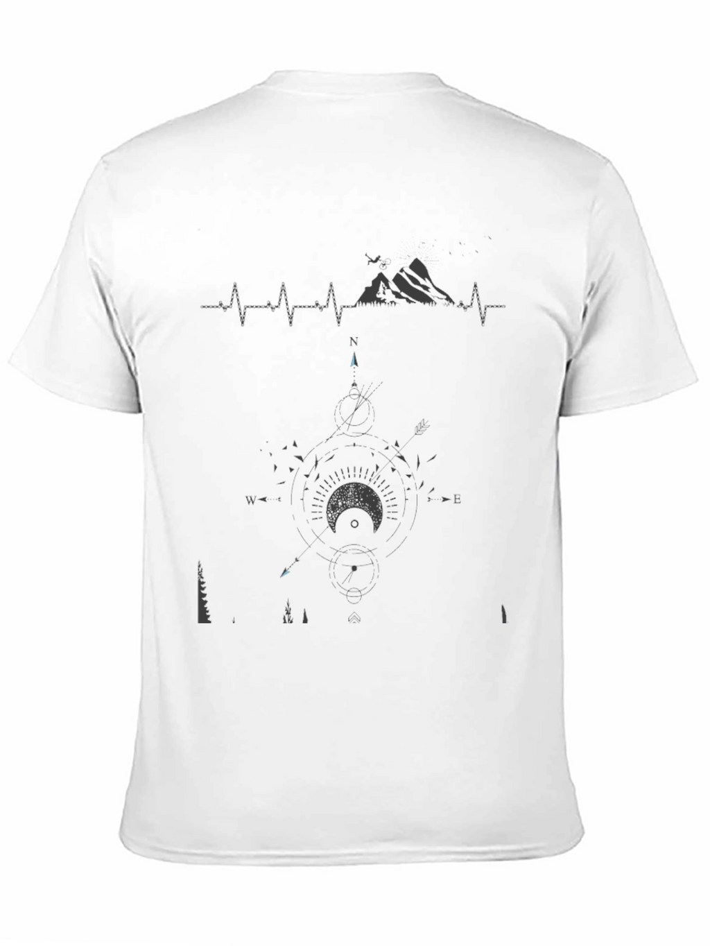 Mountain Heartbeat Graphic Tee - Adventure Ready