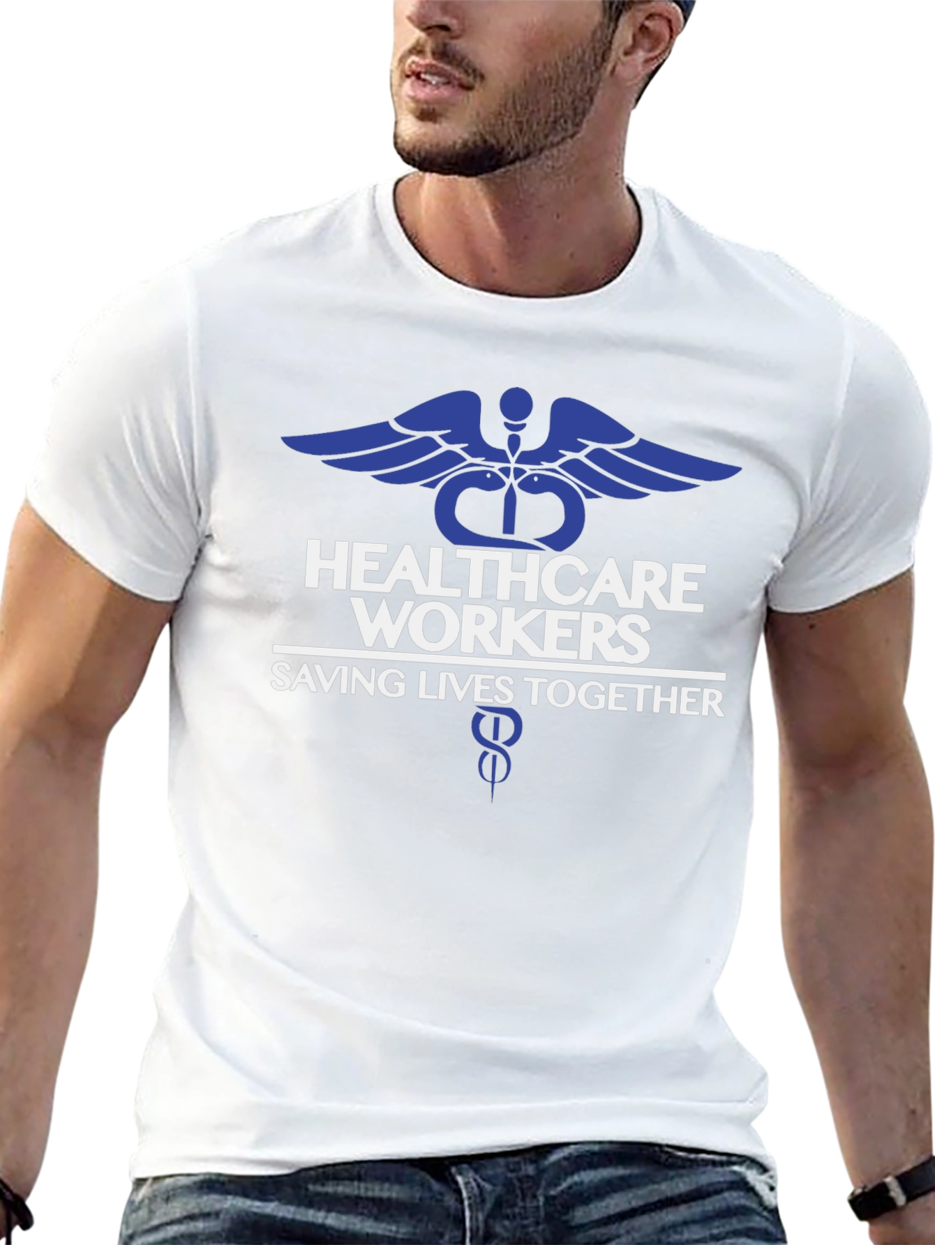 Healthcare Workers Saving Lives Tee
