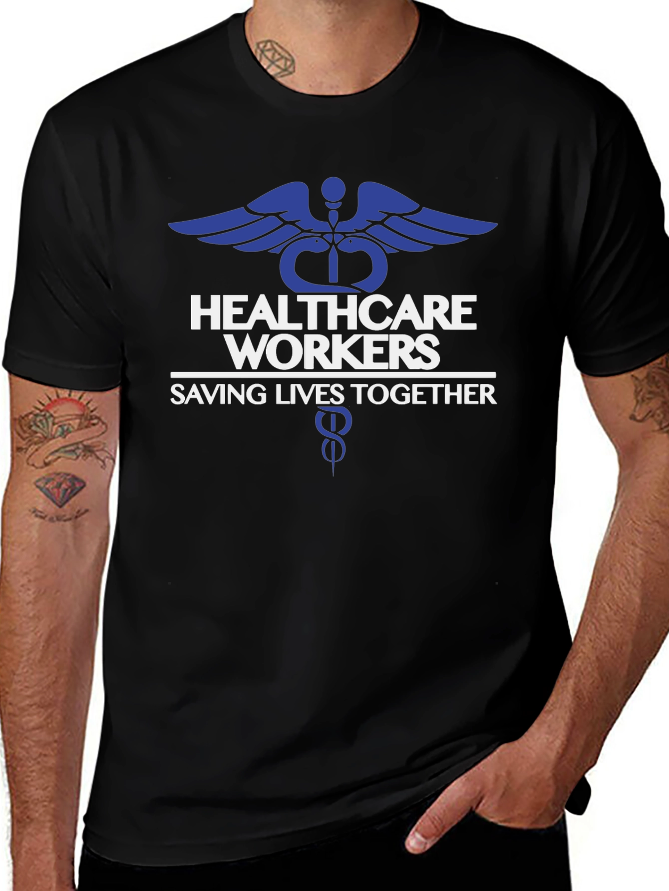 Healthcare Workers Saving Lives Tee