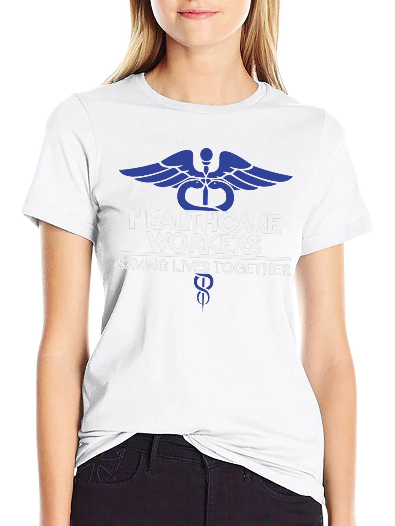 Healthcare Workers Saving Lives Tee