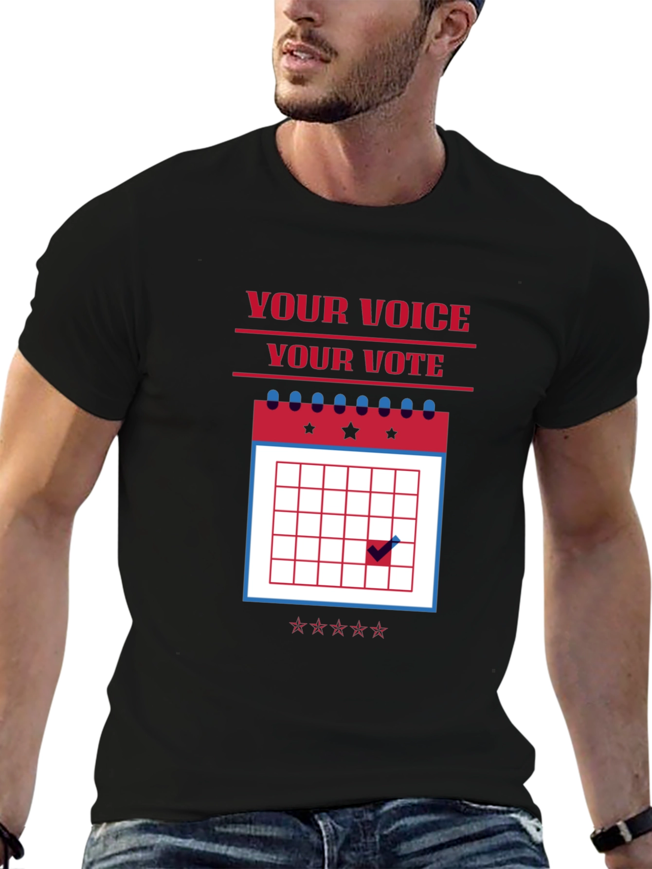 Vote T-Shirt - Your Voice Your Vote Election Tee