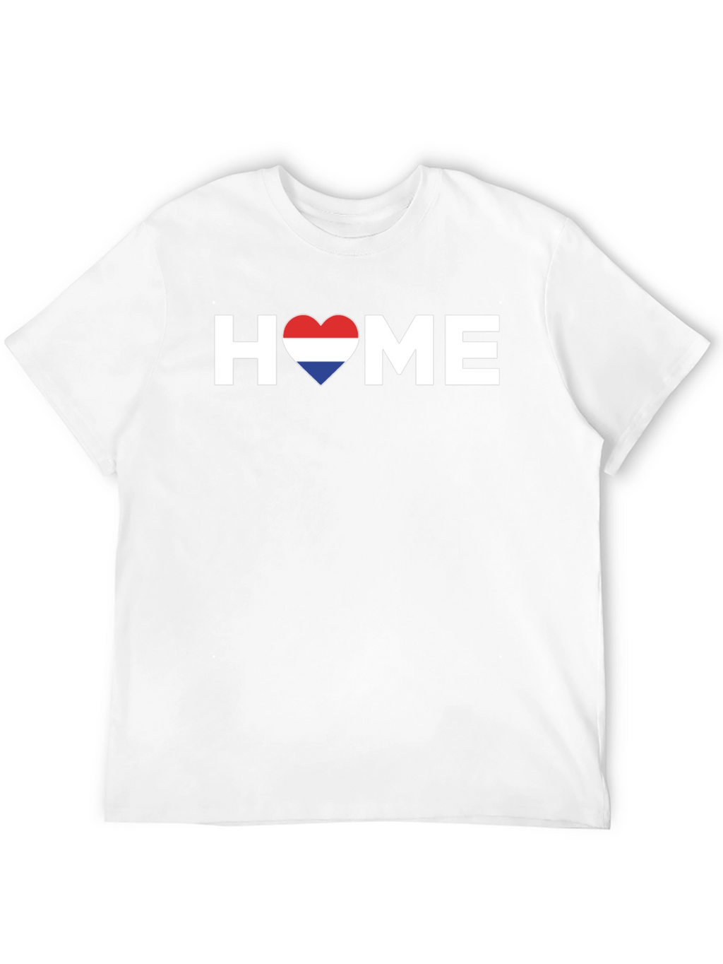 Home Netherlands Flag Heart T-Shirt