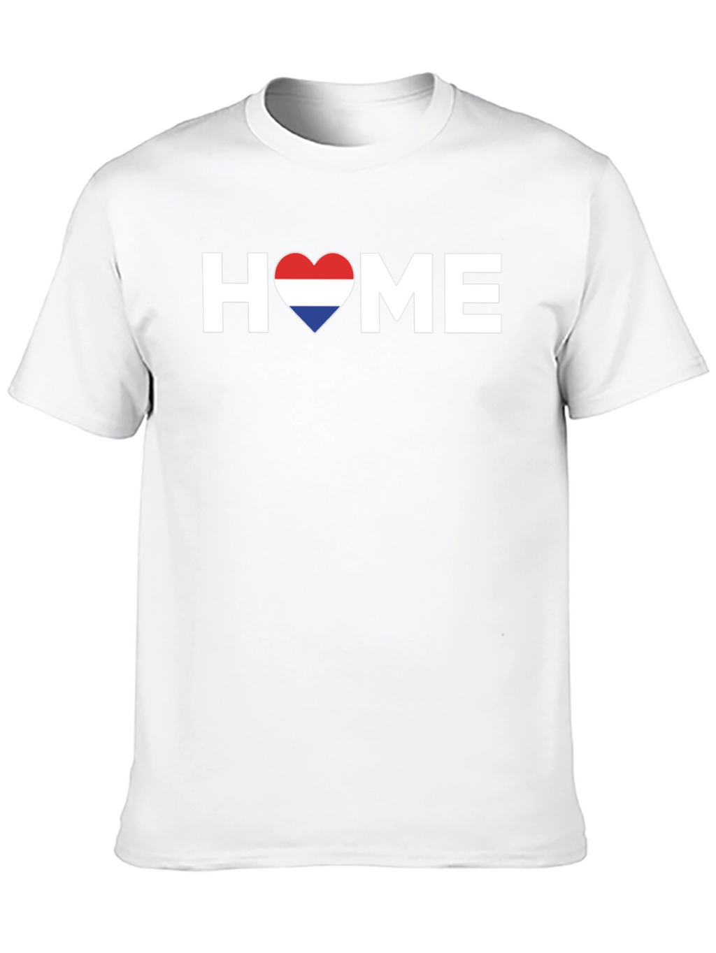 Home Netherlands Flag Heart T-Shirt