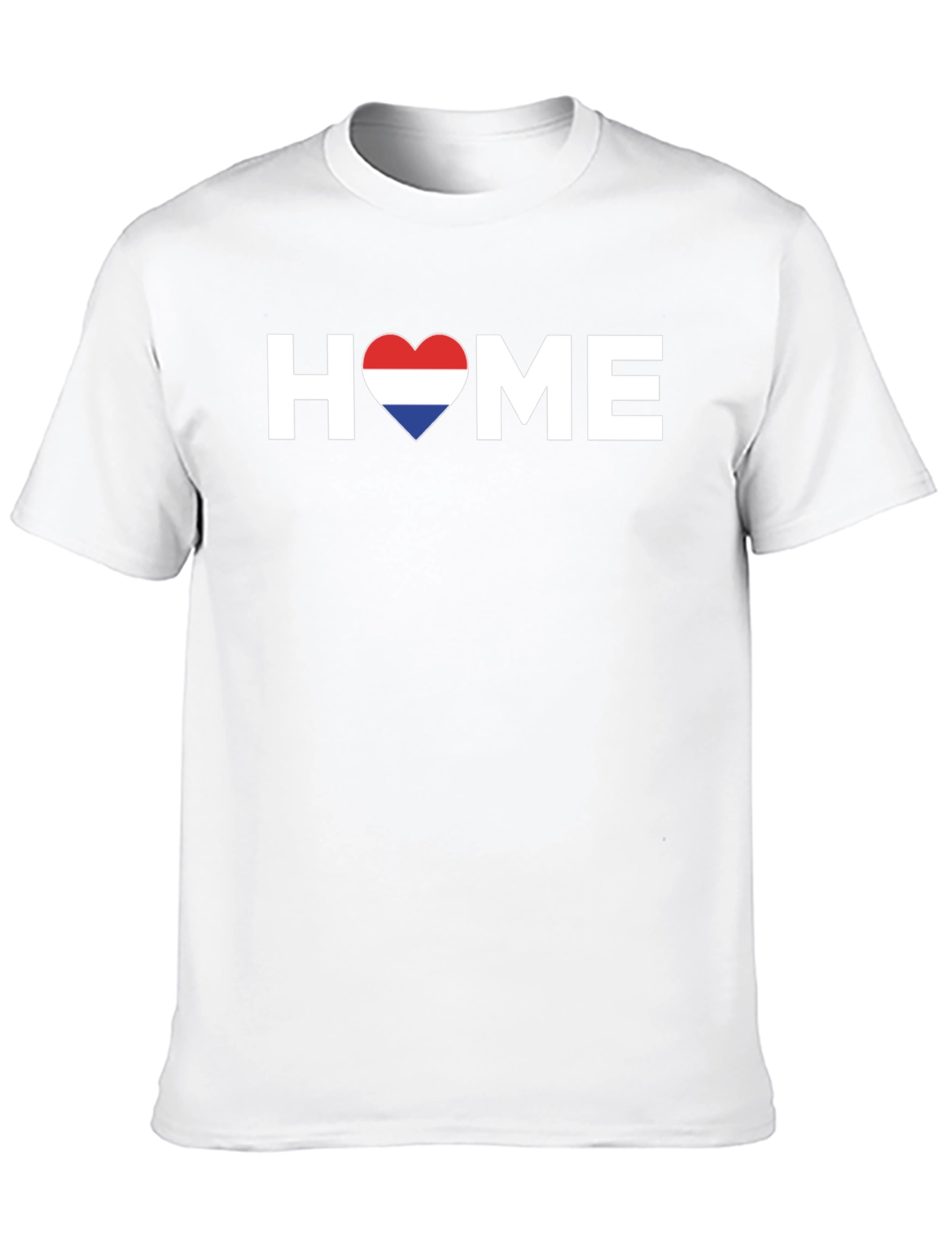Home Netherlands Flag Heart T-Shirt