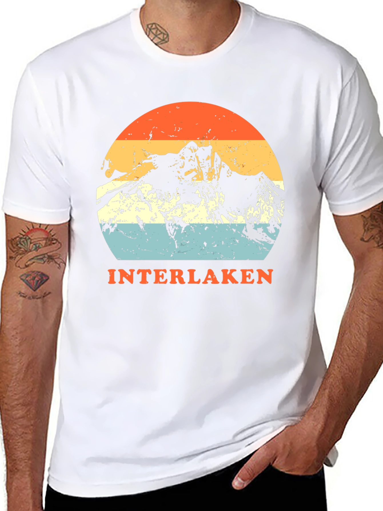 Interlaken Mountain Graphic Tee
