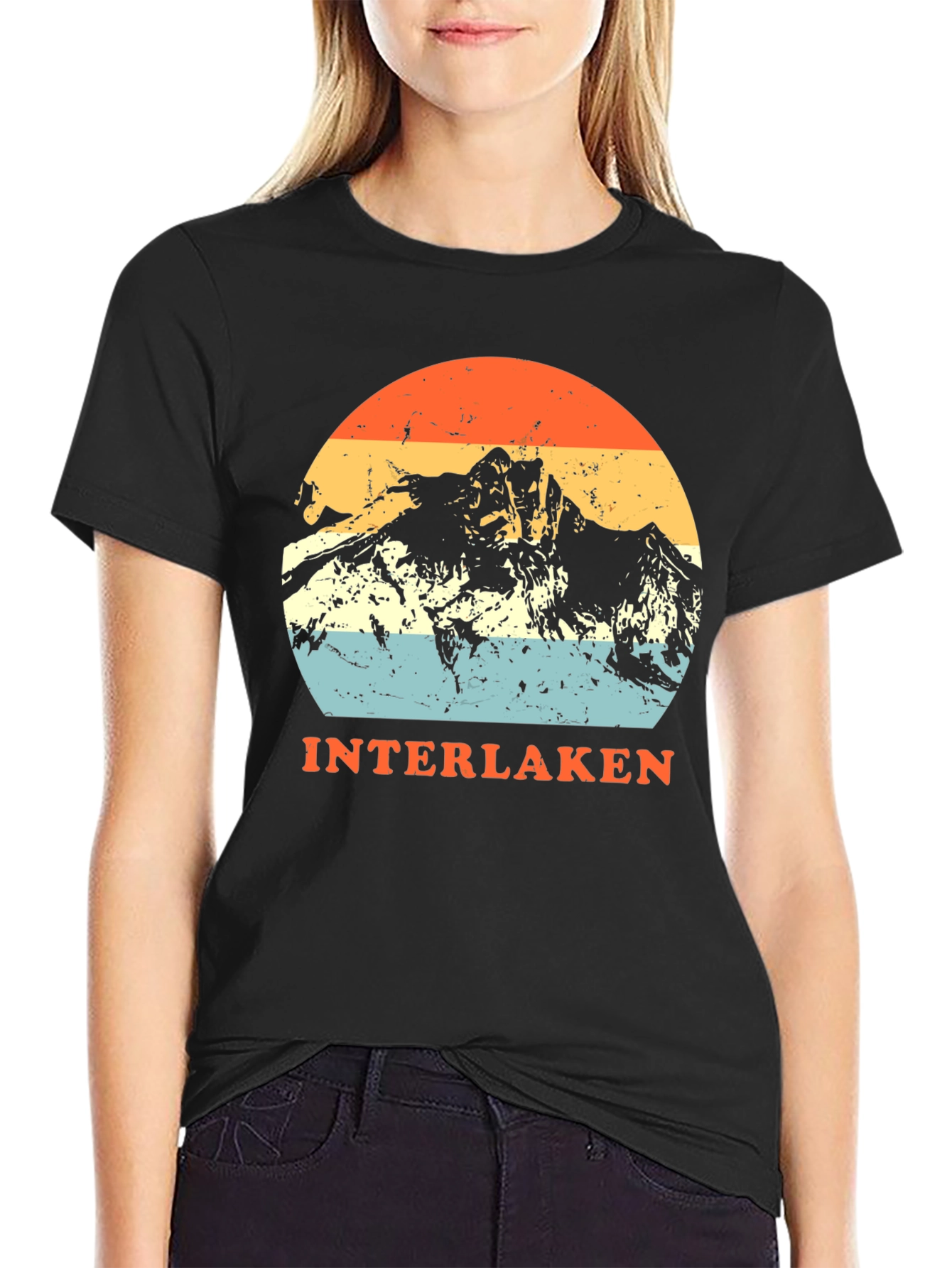Interlaken Mountain Graphic Tee