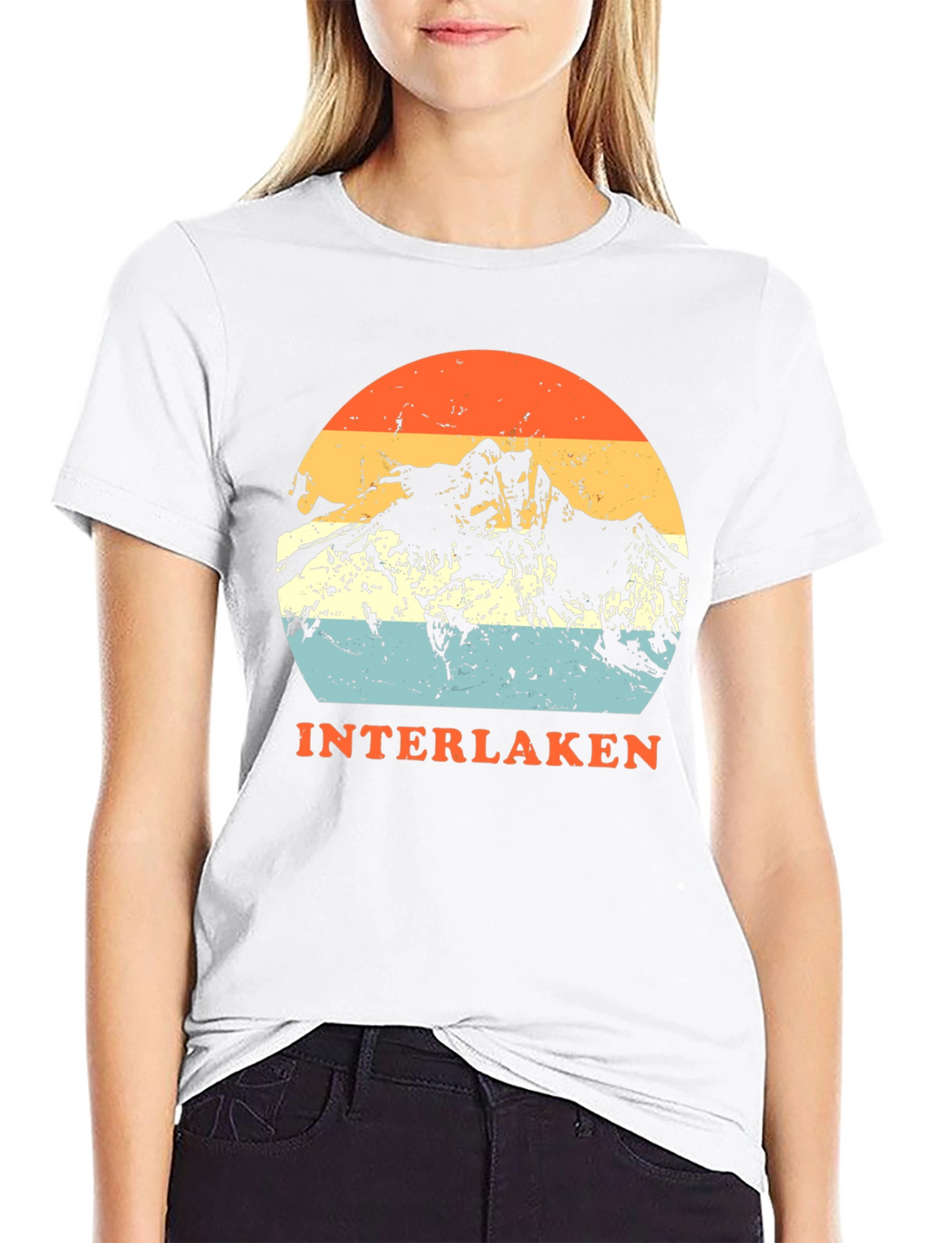 Interlaken Mountain Graphic Tee
