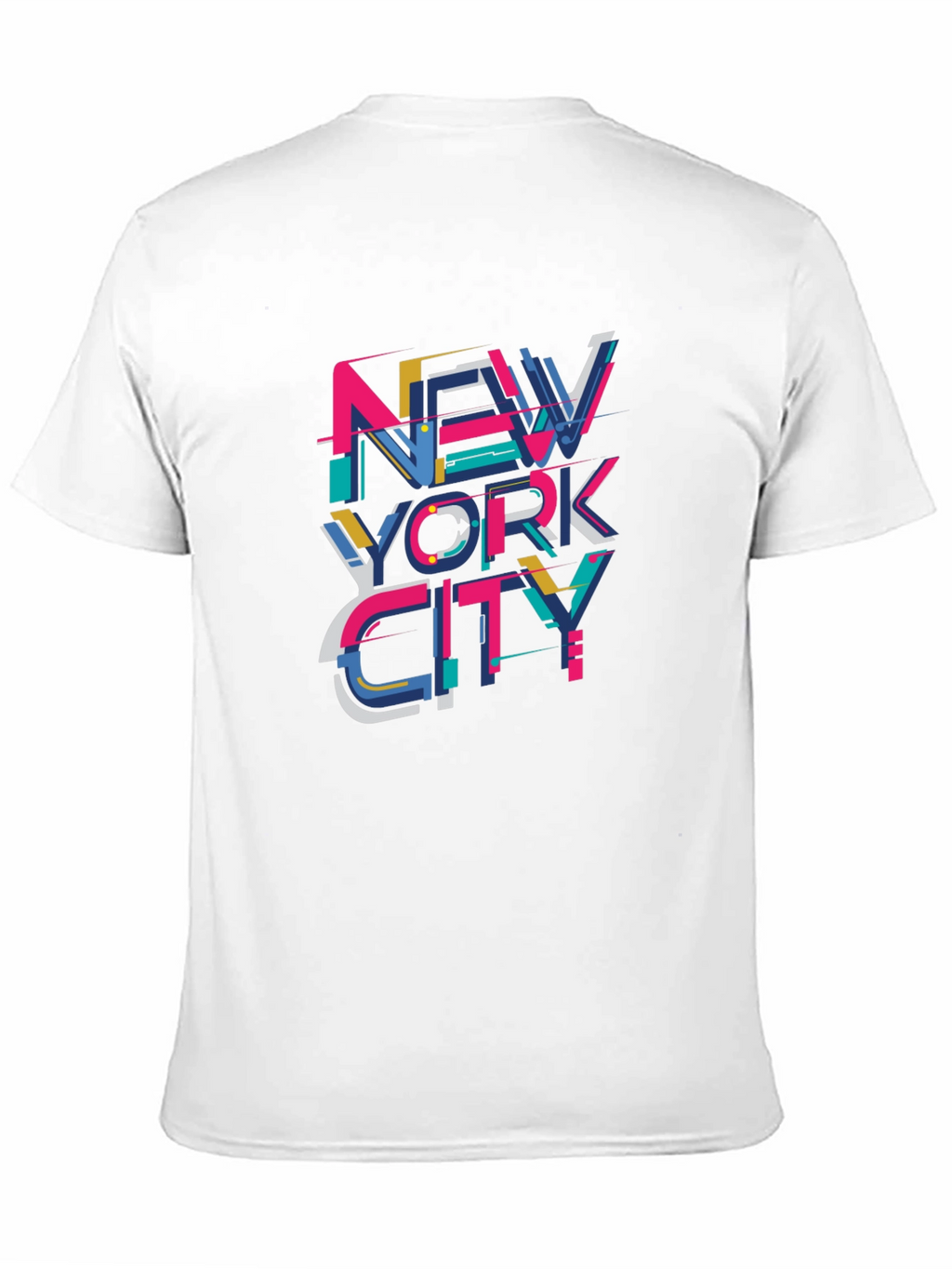 New York City Graphic Print Black T-Shirt