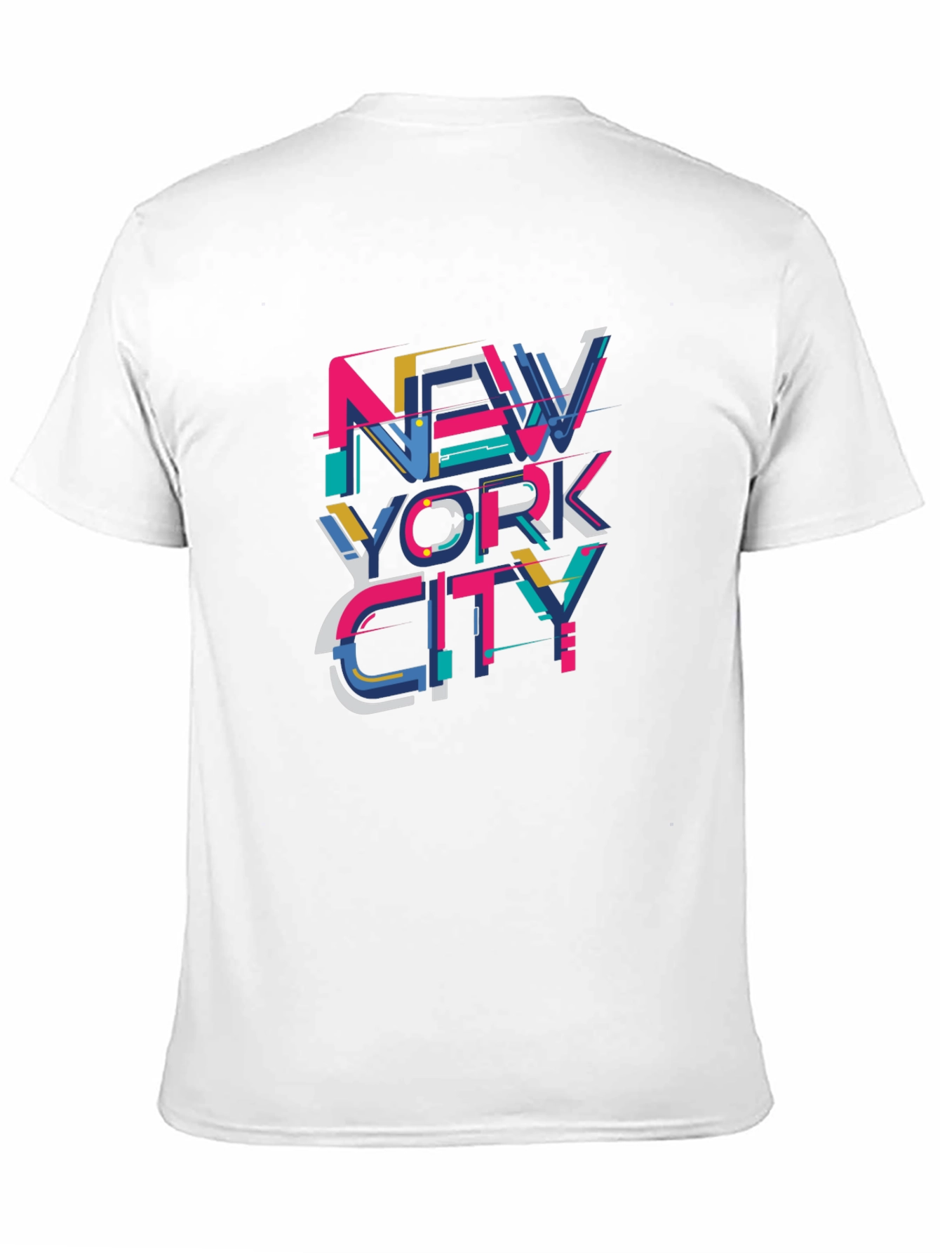 New York City Graphic Print Black T-Shirt