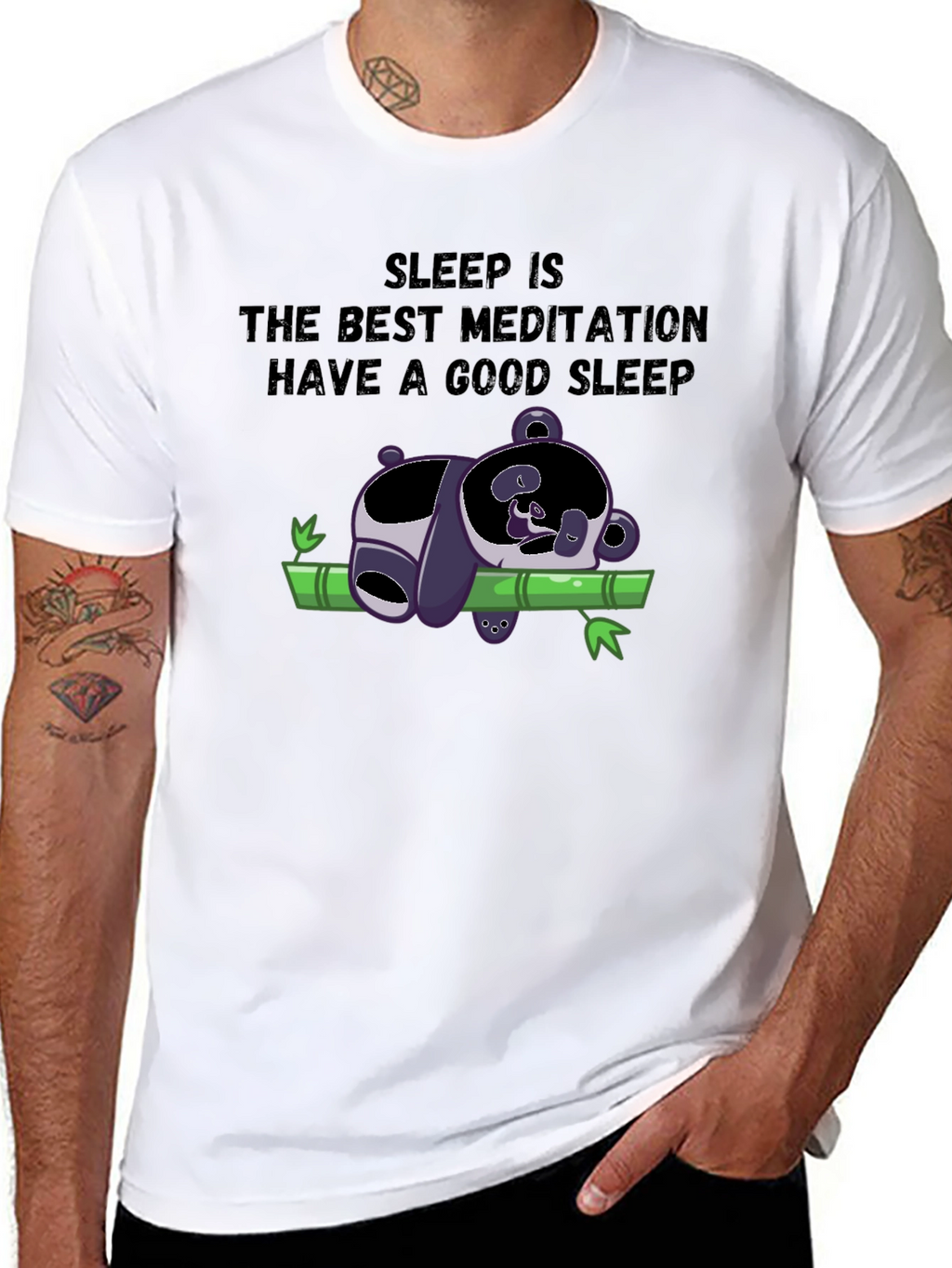 Sleep Meditation Panda T-Shirt