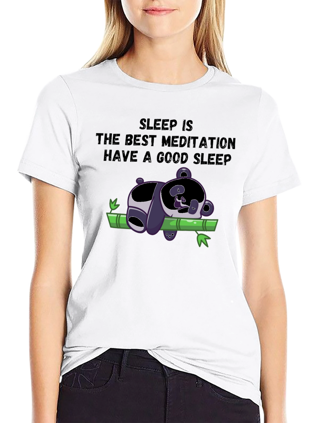 Sleep Meditation Panda T-Shirt