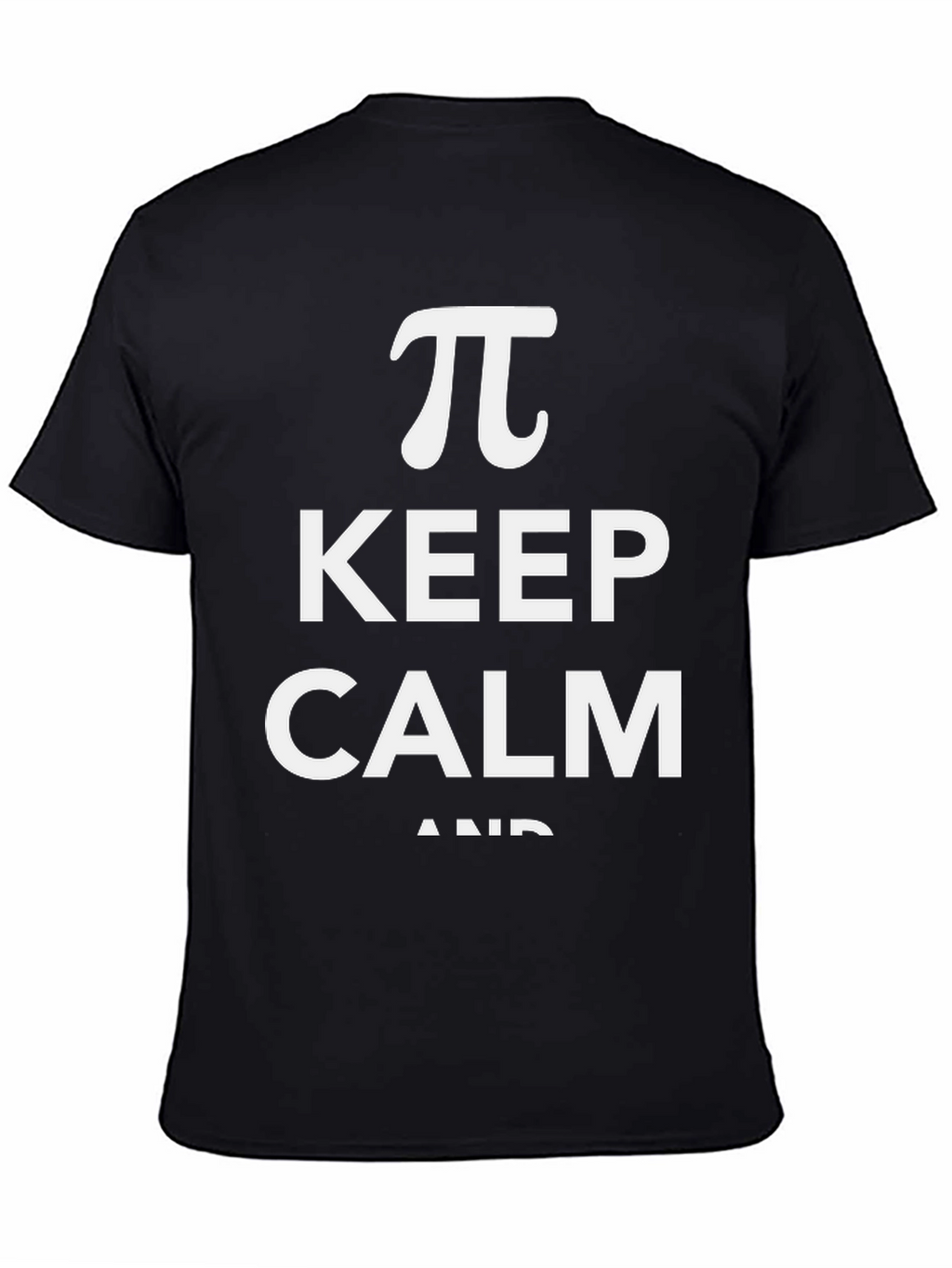 Keep Calm Pi Symbol T-Shirt - Math Lovers Tee