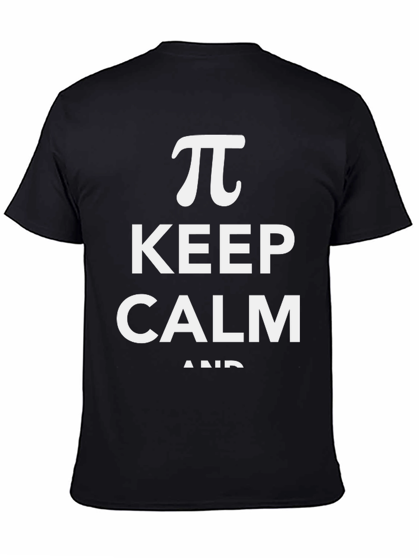 Keep Calm Pi Symbol T-Shirt - Math Lovers Tee