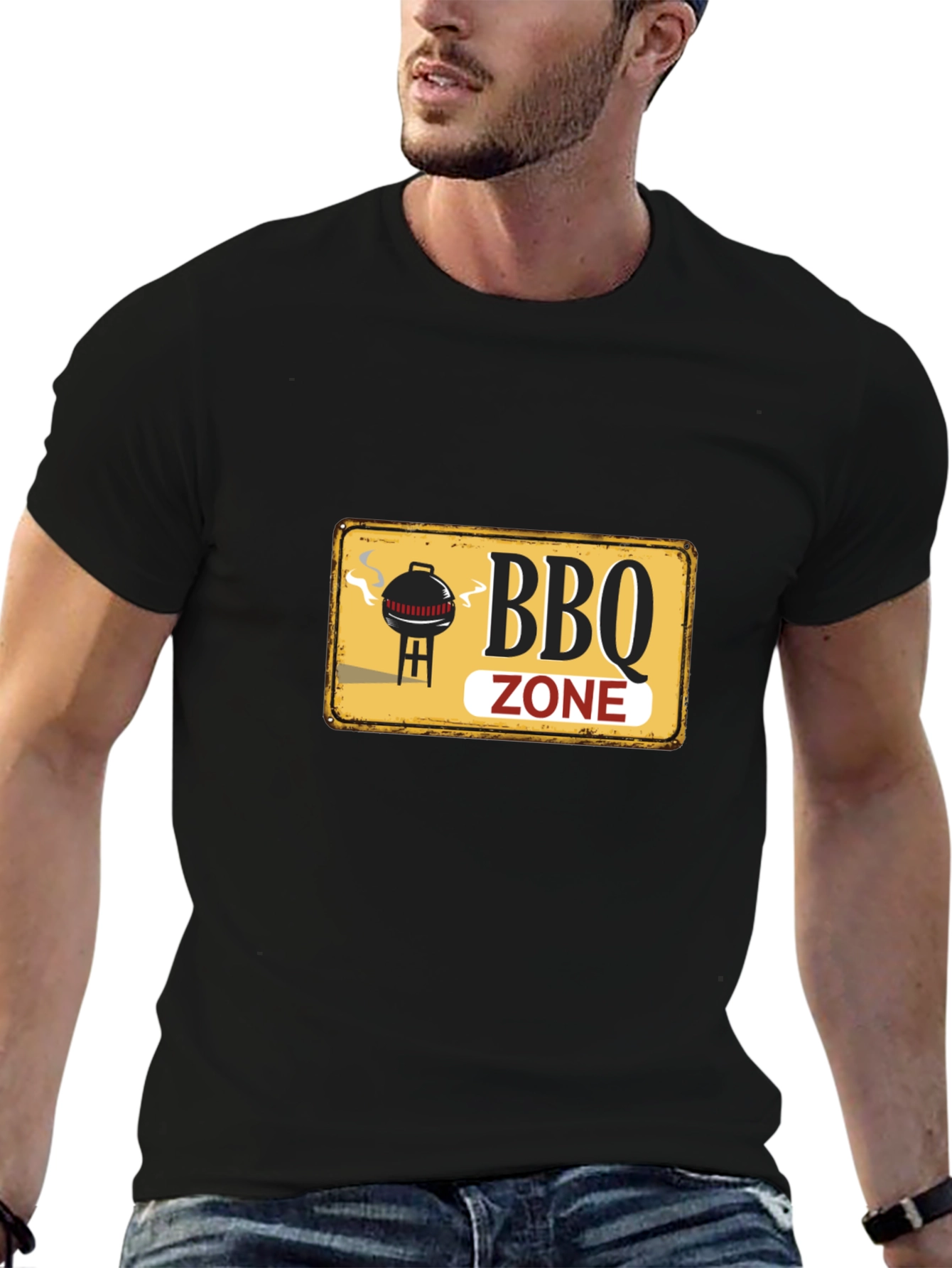 BBQ Zone Graphic T-Shirt - Grill Master Tee