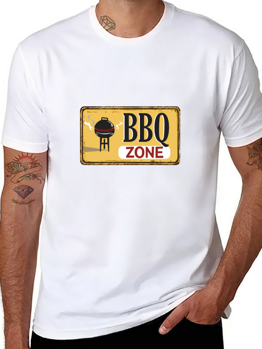 BBQ Zone Graphic T-Shirt - Grill Master Tee