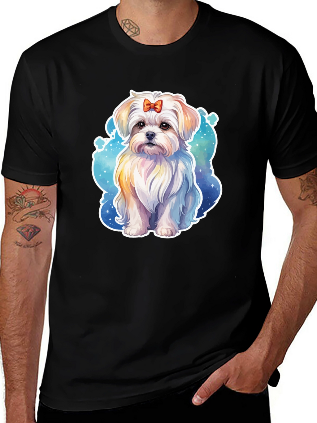 Cute Dog Graphic T-Shirt - Unisex