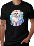 Cute Dog Graphic T-Shirt - Unisex