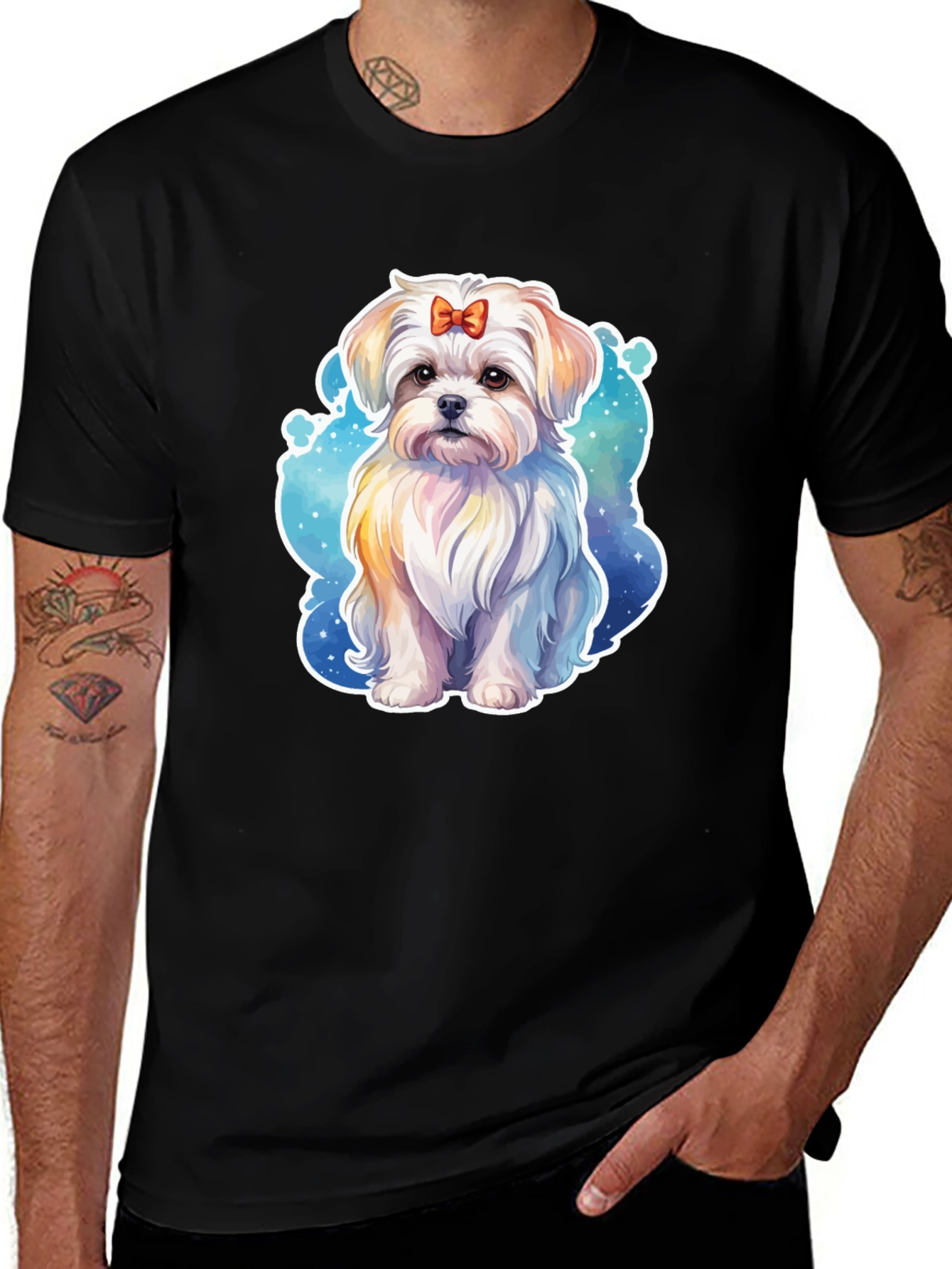 Cute Dog Graphic T-Shirt - Unisex