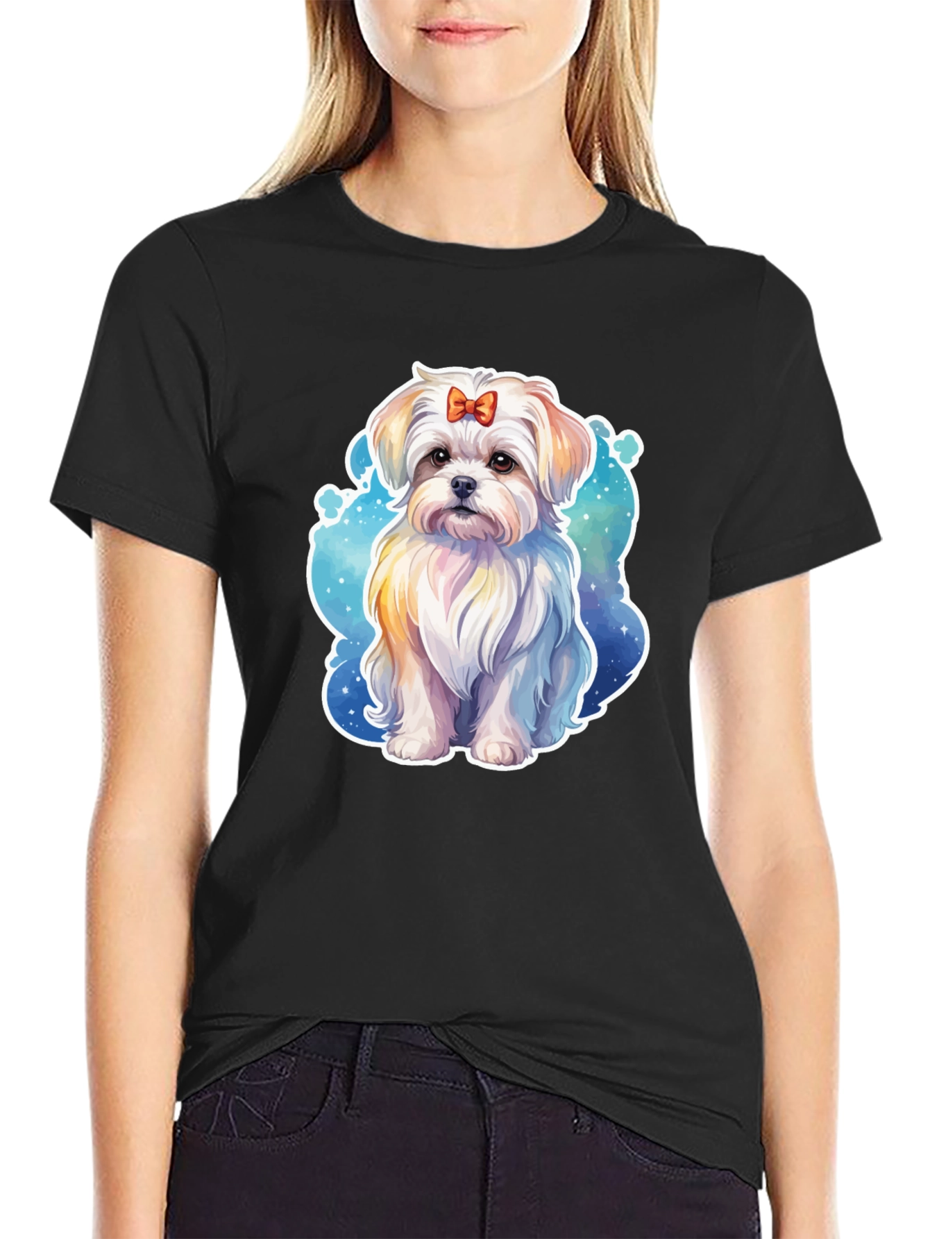 Cute Dog Graphic T-Shirt - Unisex