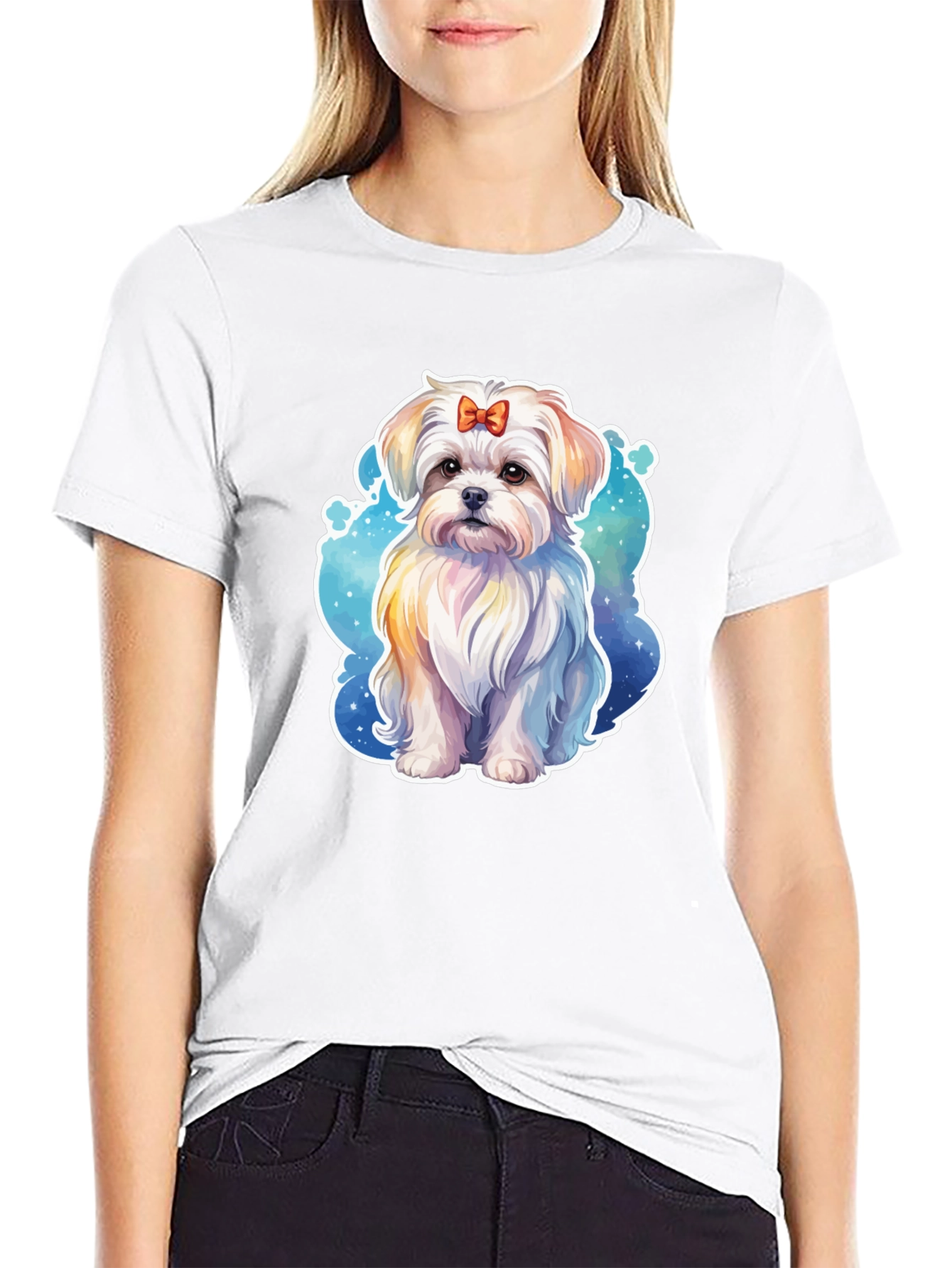 Cute Dog Graphic T-Shirt - Unisex