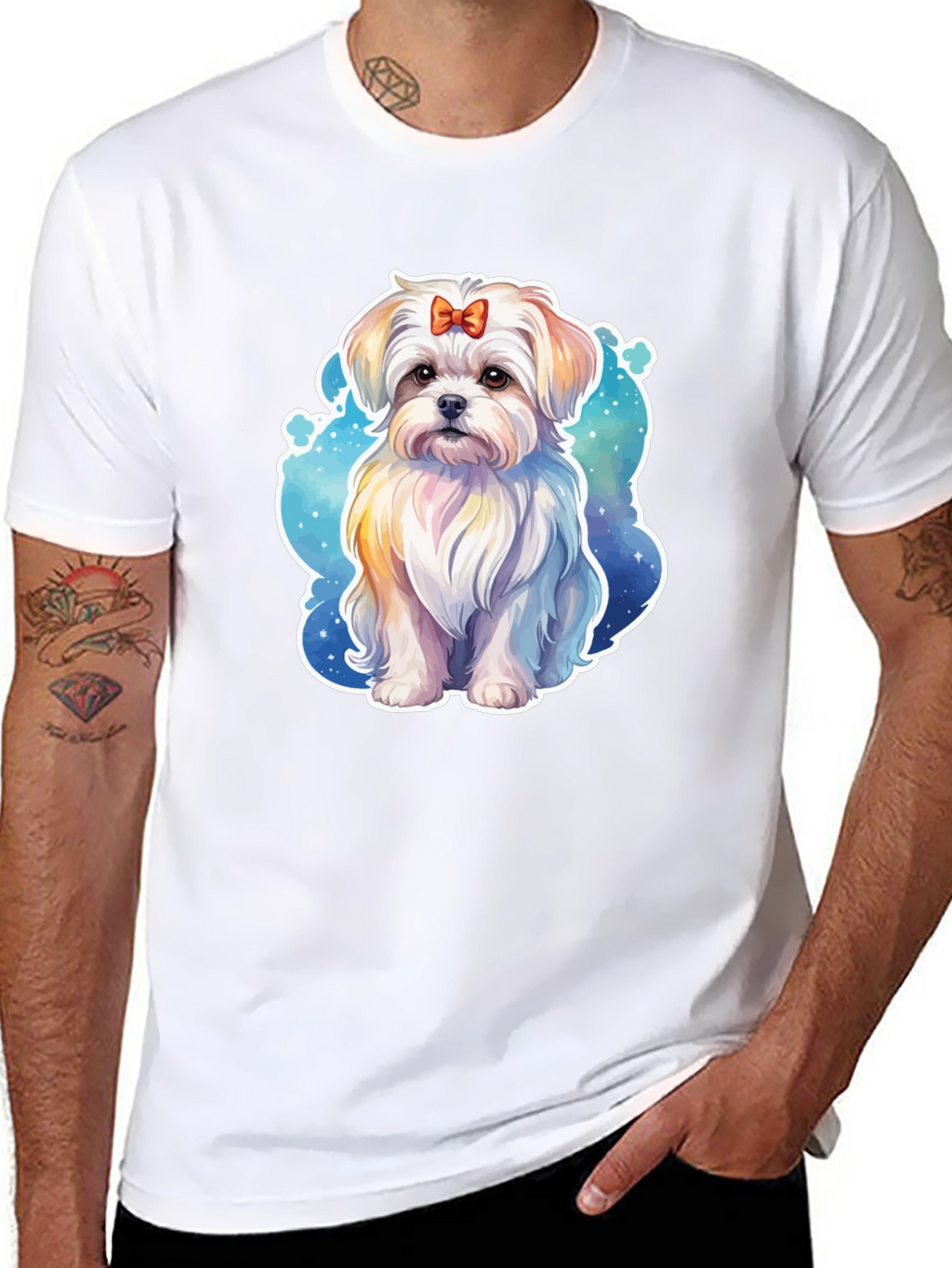 Cute Dog Graphic T-Shirt - Unisex