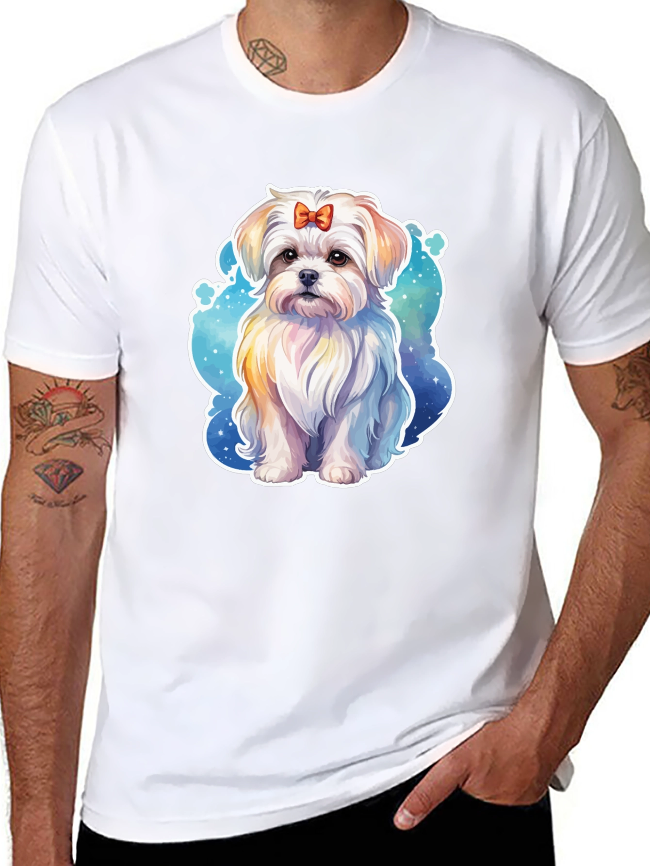 Cute Dog Graphic T-Shirt - Unisex