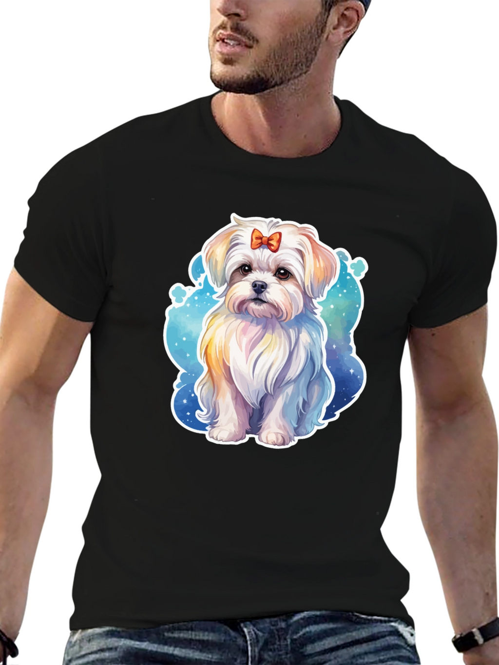 Cute Dog Graphic T-Shirt - Unisex