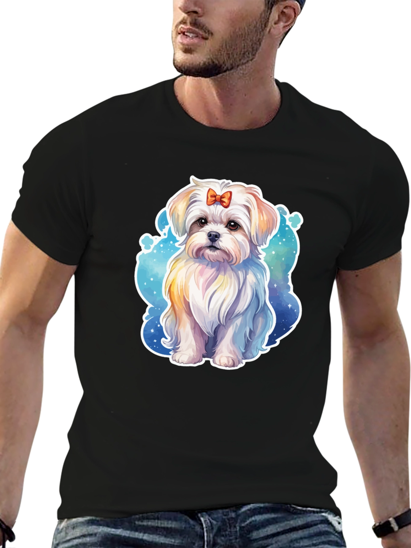 Cute Dog Graphic T-Shirt - Unisex