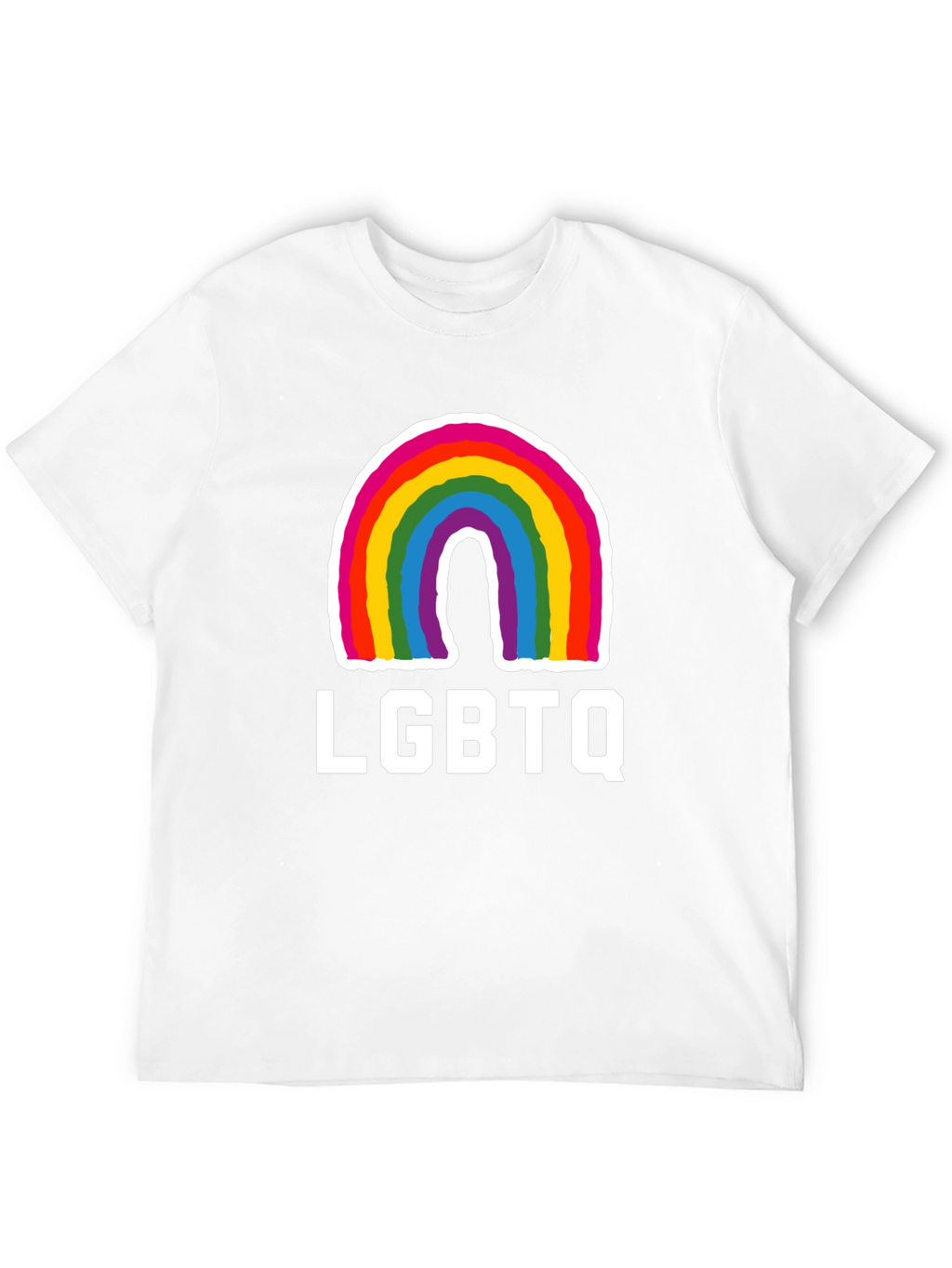 LGBTQ Rainbow Graphic T-Shirt - Pride Apparel