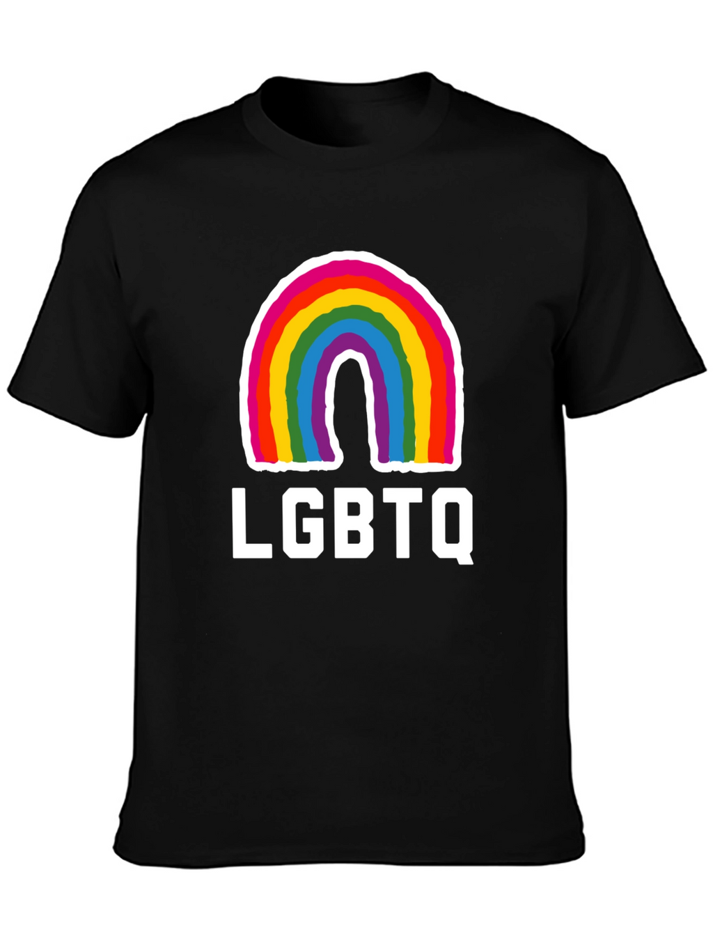 LGBTQ Rainbow Graphic T-Shirt - Pride Apparel