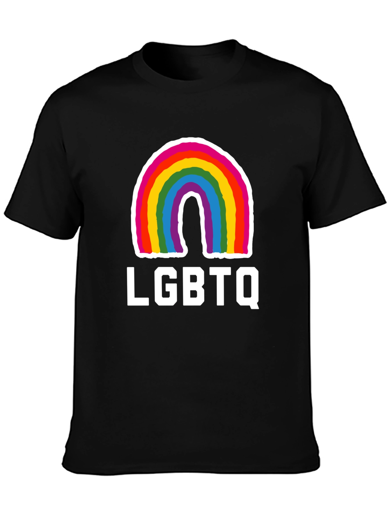 LGBTQ Rainbow Graphic T-Shirt - Pride Apparel