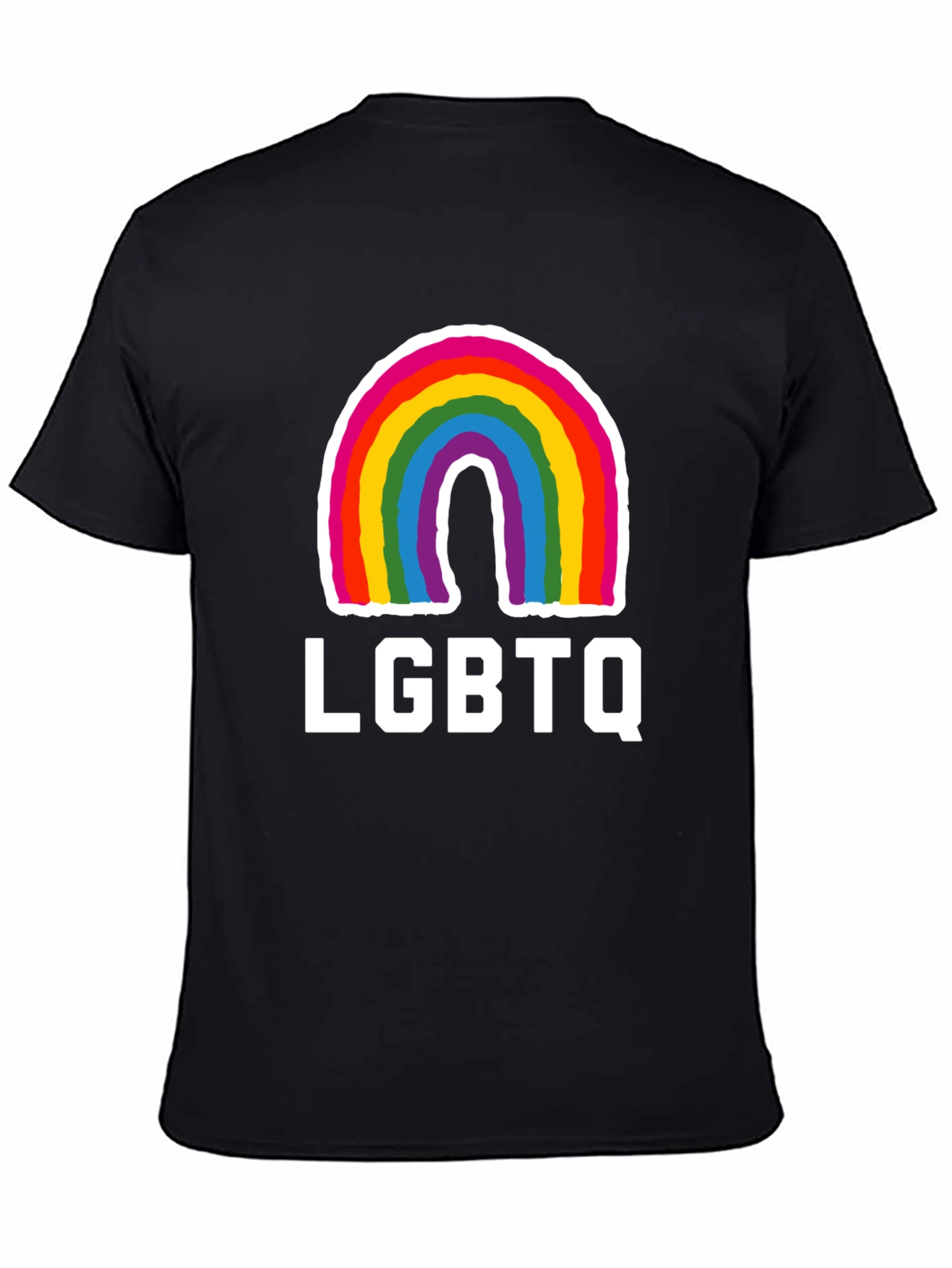 LGBTQ Rainbow Graphic T-Shirt - Pride Apparel