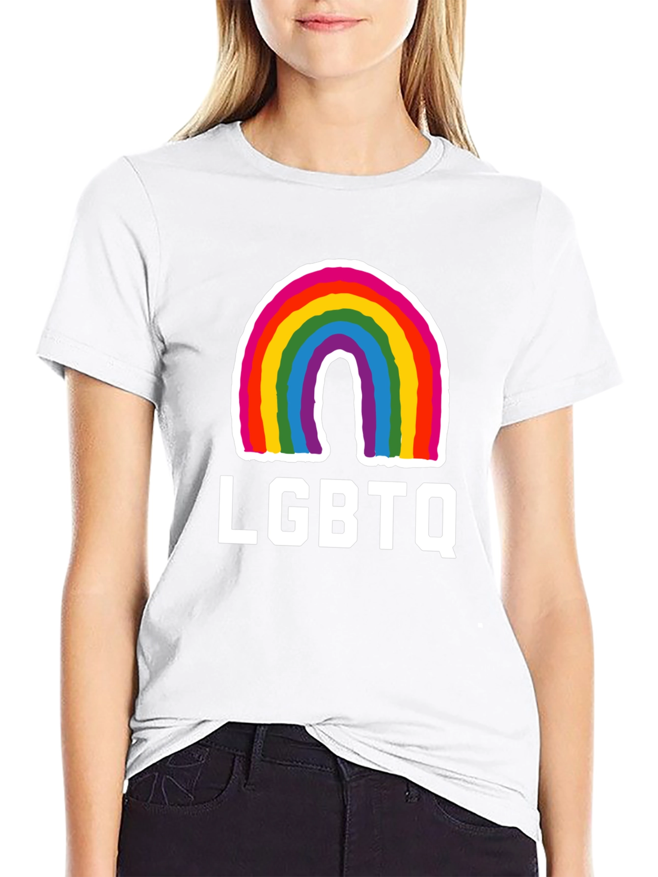LGBTQ Rainbow Graphic T-Shirt - Pride Apparel