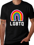 LGBTQ Rainbow Graphic T-Shirt - Pride Apparel