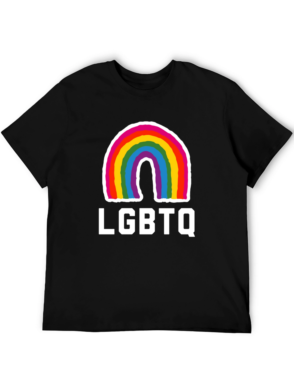 LGBTQ Rainbow Graphic T-Shirt - Pride Apparel