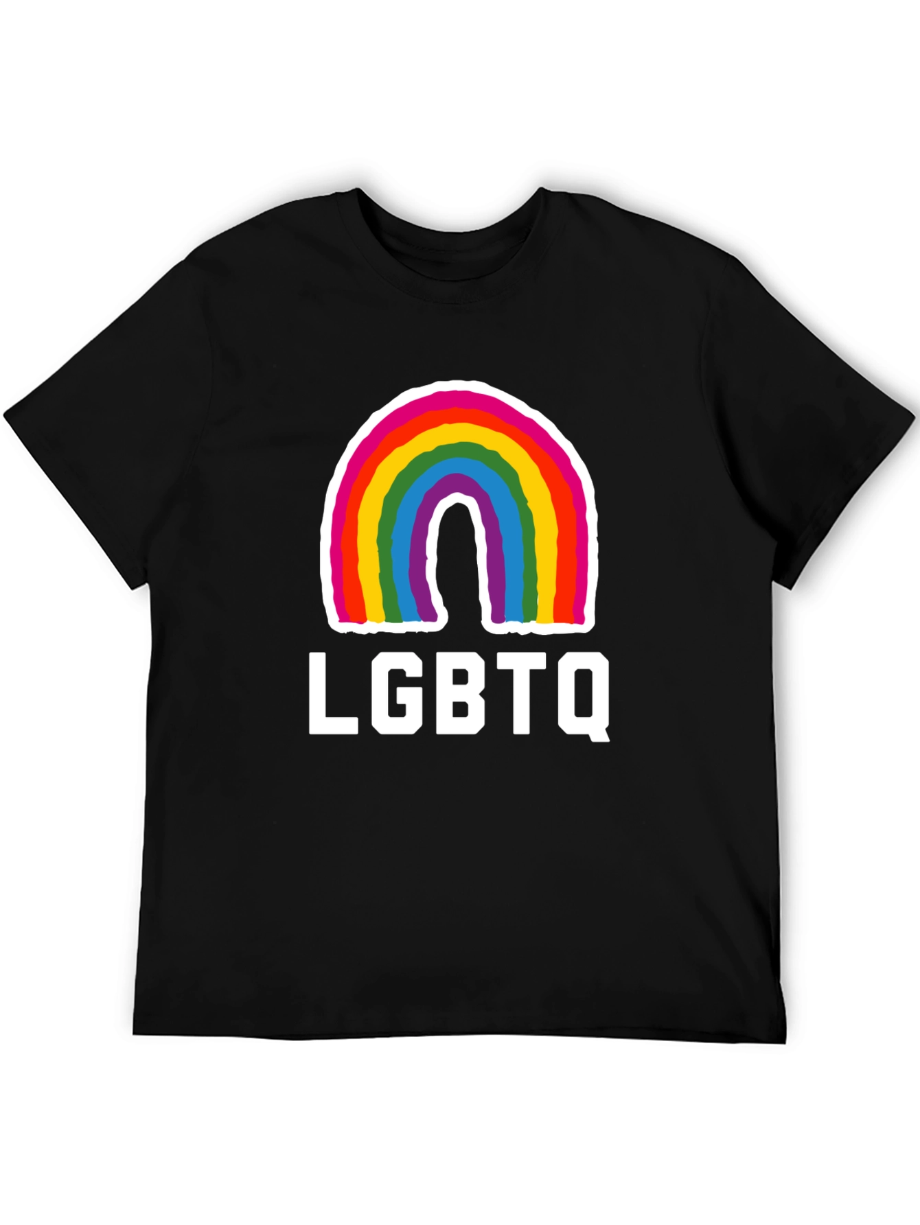 LGBTQ Rainbow Graphic T-Shirt - Pride Apparel