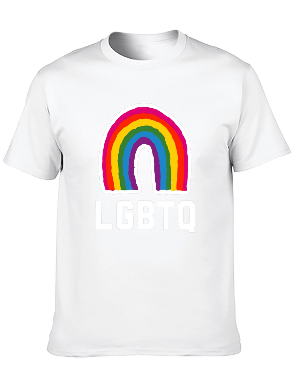 LGBTQ Rainbow Graphic T-Shirt - Pride Apparel