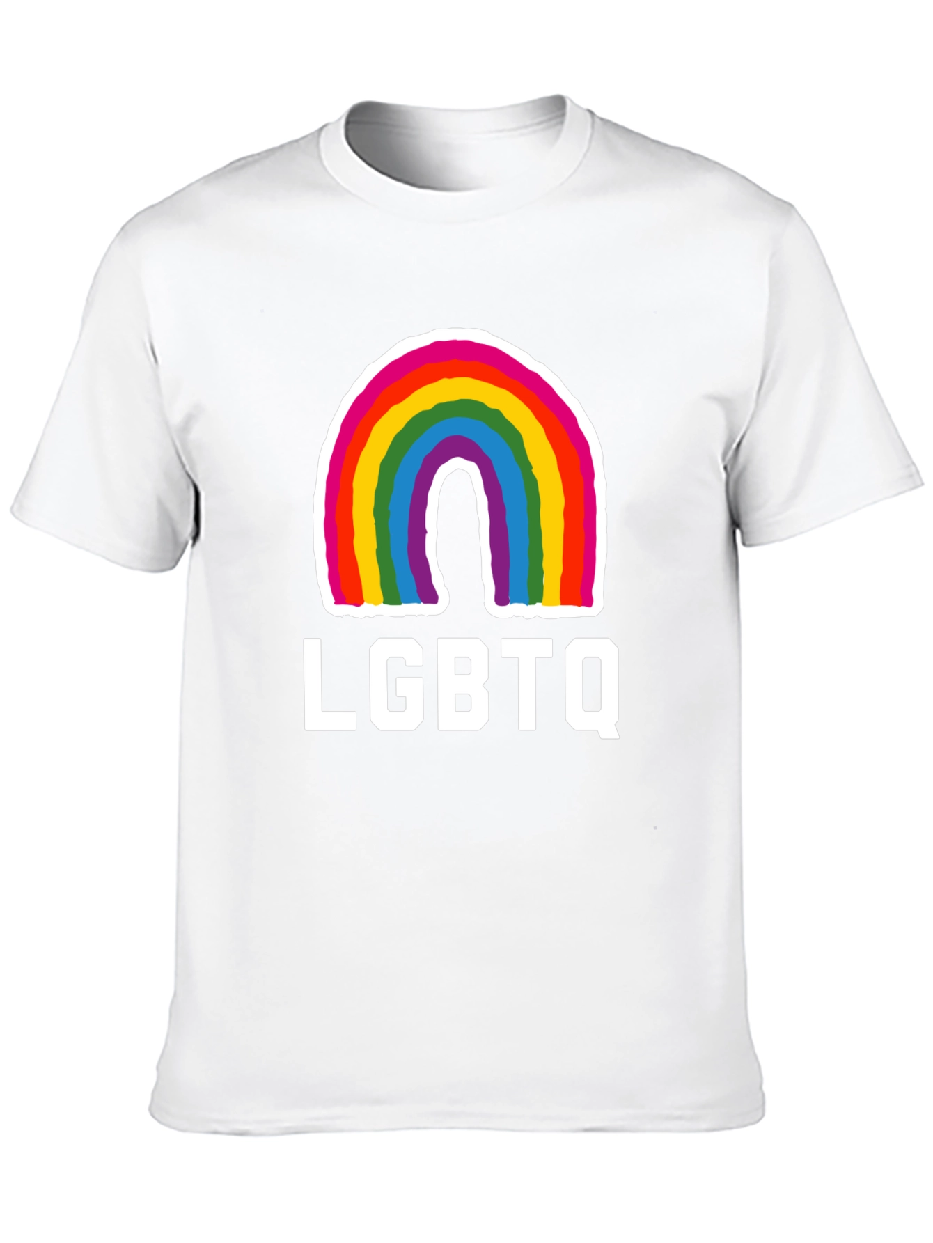 LGBTQ Rainbow Graphic T-Shirt - Pride Apparel